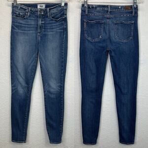 Paige Hoxton Ultra Skinny Jeans Size 28, high rise, classic, casual, going out.